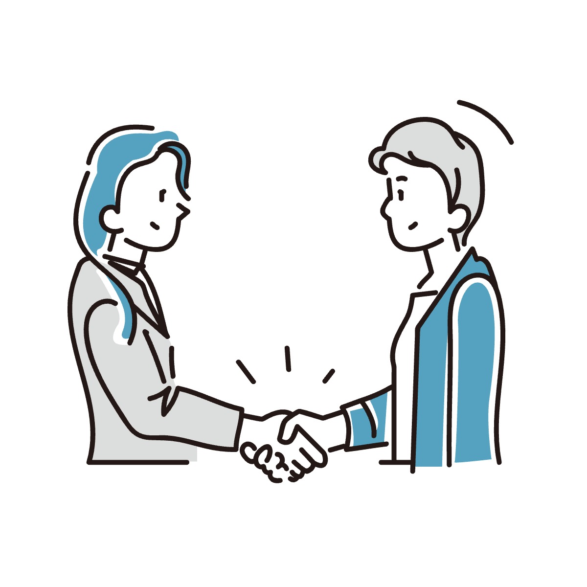 信頼と定着のイメージ